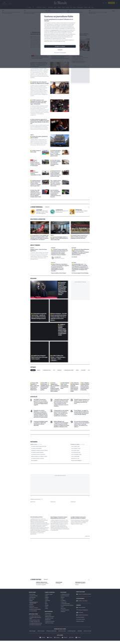 Le Monde consent banner detected on the Accept pass